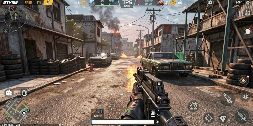 Menampilkan aksi gameplay menegangkan di BTV168.