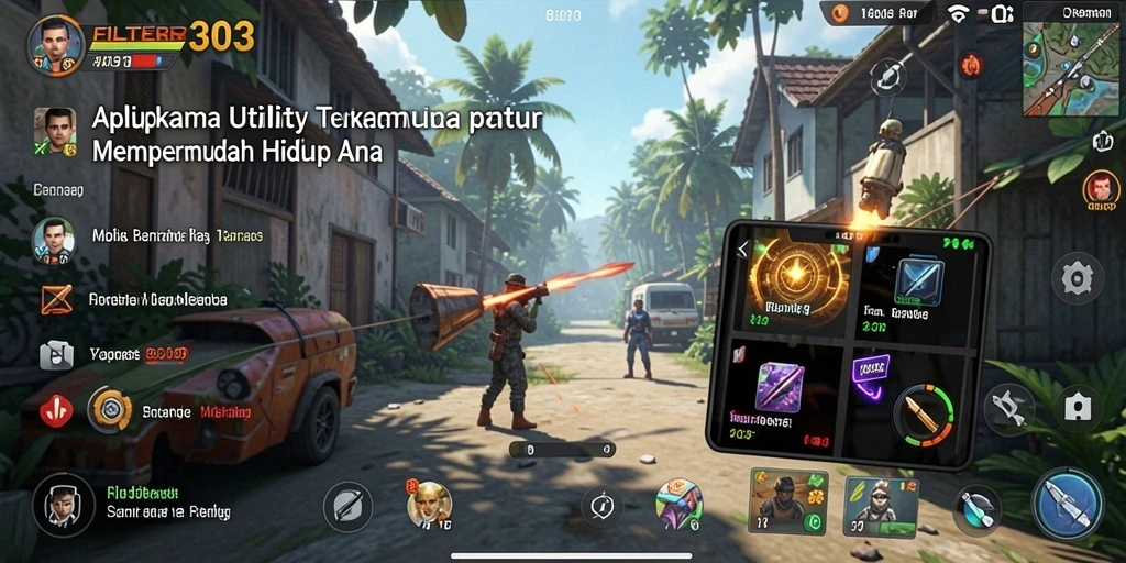 Tampilan modern dan intuitif dari FILTER303 untuk manajemen tugas.