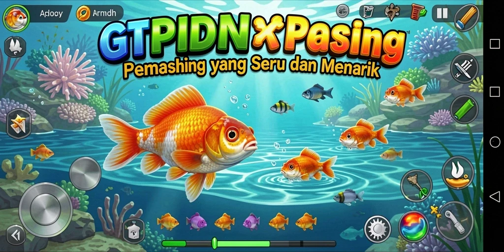 Tangkapan ikan yang menakjubkan dalam gameplay GTPIDN.