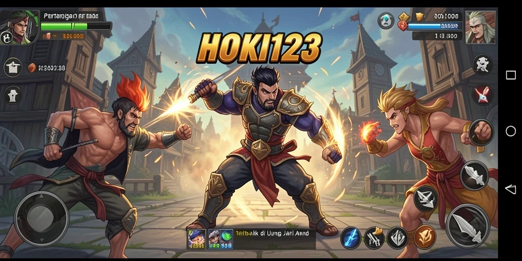 Tampilan menarik dari gameplay Fighting dalam HOKI123 yang penuh aksi.