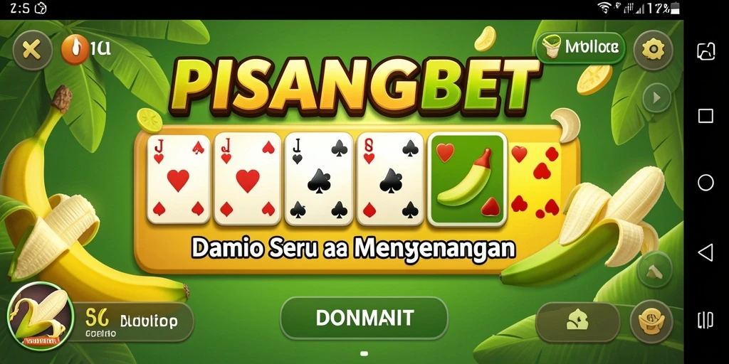 Tampilan gameplay PISANGBET yang menarik dan menantang.