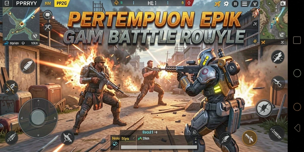 Tangkapan layar game PPRRYY menampilkan aksi pertarungan intens.