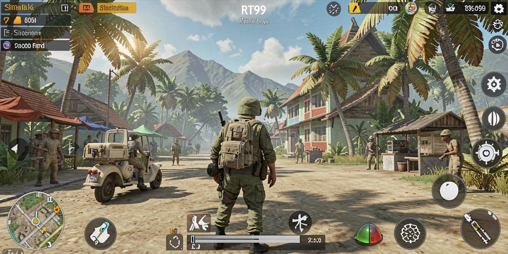 Tangkapan layar RT99 menampilkan gameplay simulasi yang mengasyikkan.