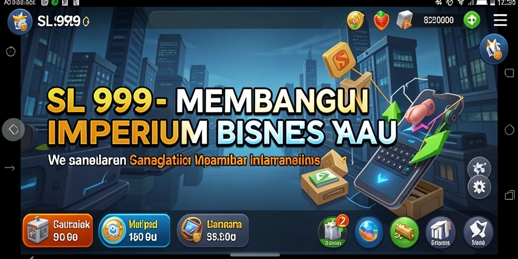 Tampilan interaktif dari gameplay SL999 yang menarik dan menantang.